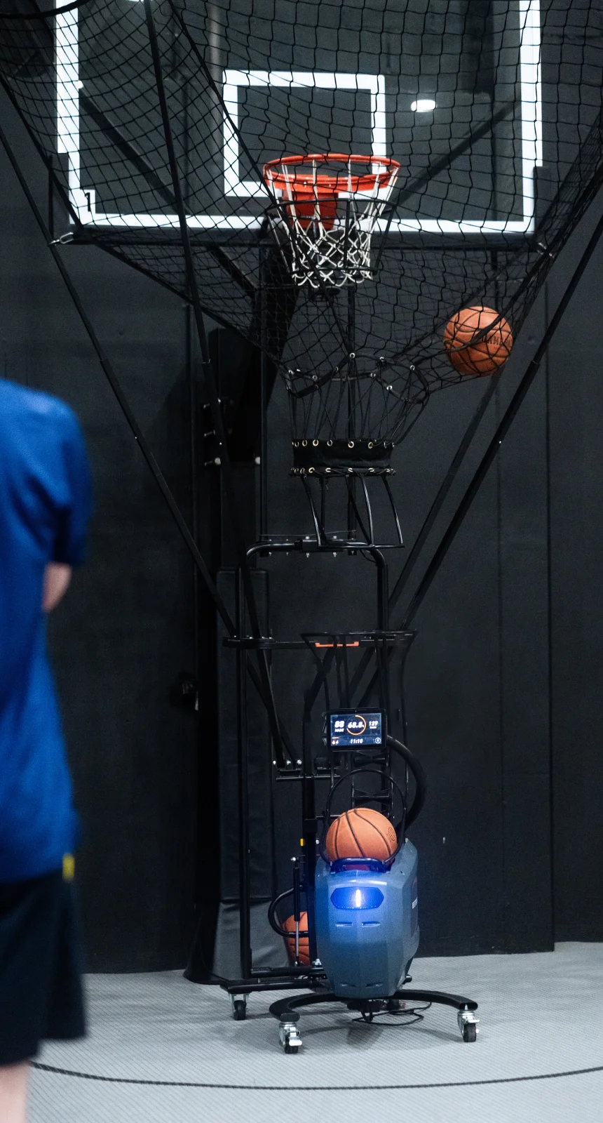 Housed Chatswood basketball arena with NCAA half courts and modern basketball facilities